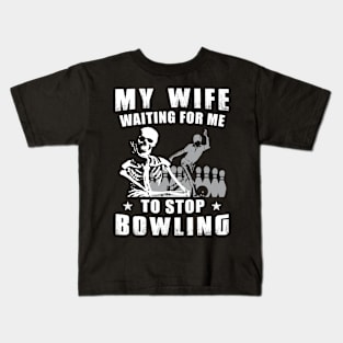 Strike It Big - Bowling Is My Happily Ever After Tee, Tshirt, Hoodie Kids T-Shirt